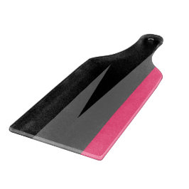Rosa Schwarz und Grau Schneidebrett