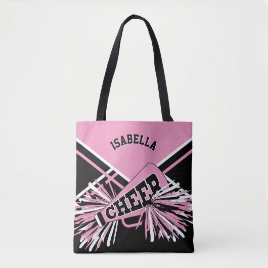 rosa, schwarz und weiß Chefdesign Tasche (Vorderseite)