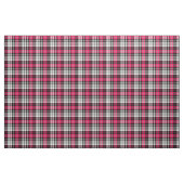 Rosa Schwarz Weiß Kariert Tartan  Stoff (Yard (91,4 cm))