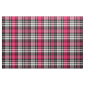 Rosa Schwarz Weiß Kariert Tartan  Stoff (Fat Quarter (45,7 x 55,9 cm))