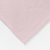 Rosa schwarze Fledermaus-Mädchen-Brille Fleecedecke (Ecke)