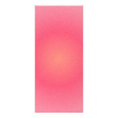 Rosa schwarze, glänzende Rackkarte Werbekarte (Vorne)