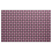 Rosa-Schwarze Raute Stoff (Fat Quarter (45,7 x 55,9 cm))