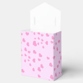 Rosa schwebende Herzen Geschenkschachtel (Geöffnet)