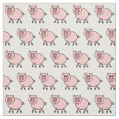Rosa Schwein Stoff (Muster)