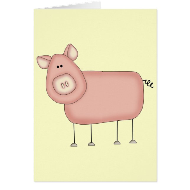 Rosa Schwein-T - Shirts und Geschenke (Vorne)