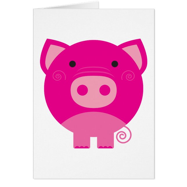 Rosa Schwein-T-Shirts und Geschenke (Vorne)
