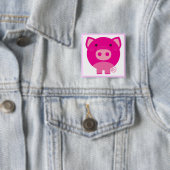 Rosa Schwein-T-Shirts und Geschenke Button (Beispiel)