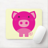 Rosa Schwein-T-Shirts und Geschenke Mousepad (Mit Mouse)