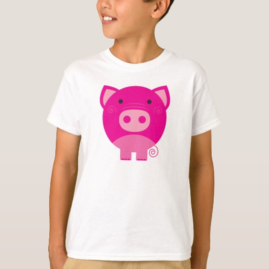 Rosa Schwein-T-Shirts und Geschenke T-Shirt (Vorderseite)