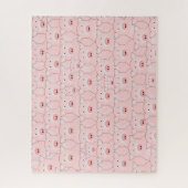Rosa Schweine Puzzle (Vertikal)