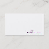 Rosa Schweizer Punkt-Telefonkarte Telefonnummerkarte (Rückseite)