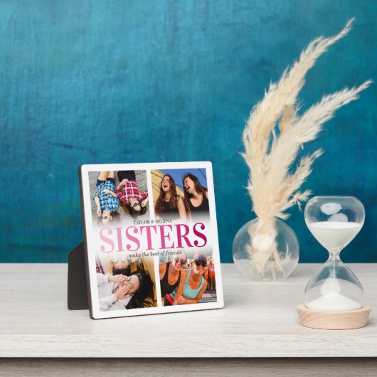 Rosa Schwestern FotoCollage Fotoplatte (InSitu)