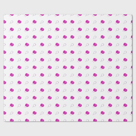 Rosa Schwimmbäder Geschenkpapier (Saum)