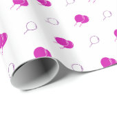 Rosa Schwimmbäder Geschenkpapier (Rolleneckpunkt)