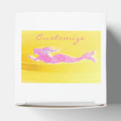 Rosa Schwimmkasten Geschenkschachtel (Oben)