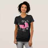 Rosa Scooter T-Shirt (Vorne ganz)