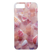 Rosa Seeglastelefon-Abdeckung Case-Mate iPhone Hülle (Rückseite)