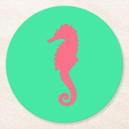 Rosa Seepferd Untersetzer