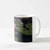 Rosa Seerose Kaffeetasse (VorderseiteRechts)