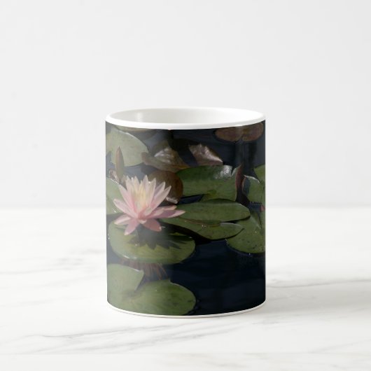 Rosa Seerose Kaffeetasse (Mittel)