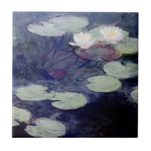 Rosa Seerosen: 1897-99 von Monet Fliese