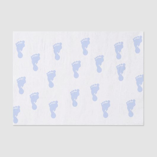 Rosa Seidenpapier der Baby-Abdruck-10lb (Vorderseite)