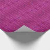 Rosa Sequenzen Geschenkpapier (Ecke)