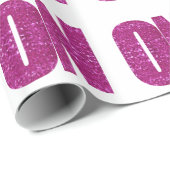 rosa sequenziert geschenkpapier (Rolleneckpunkt)