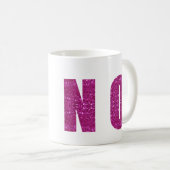 rosa sequenziert kaffeetasse (VorderseiteRechts)