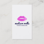 Rosa Sequin Lipno Salon Loyalitätspferd Karte (Rückseite)