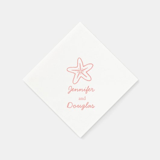 Rosa Serviette (Ecke)