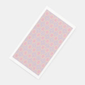 Rosa Serviette (Ecke)
