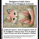 Rosa Shabby Chic Fox mit Blume DL2L Decoupage Seidenpapier