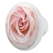 Rosa Shabby Chic Weiß Holz Bauernhof Blumen Keramikknauf (Rechts)