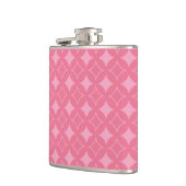 Rosa Shippo-Muster Flachmann (Links)