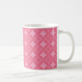 Rosa Shippo-Muster Kaffeetasse