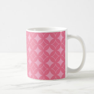 Rosa Shippo-Muster Kaffeetasse