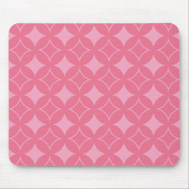 Rosa Shippo-Muster Mousepad