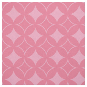 Rosa Shippo-Muster Stoff