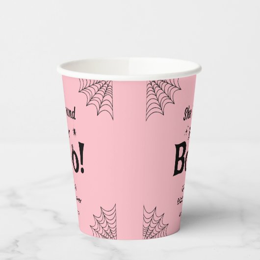 Rosa Sie fand ihr Brautparty zu Halloween Pappbecher (Links)