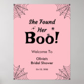 Rosa Sie fand ihr Brautparty zu Halloween Poster (Vorne)