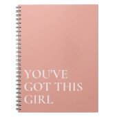 Rosa Sie haben dieses inspirierende AngebotsNotebo Notizblock (Vorderseite)