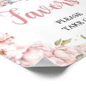 Rosa sie ist vom Brautparty der Favoriten des Mark Poster (Ecke)