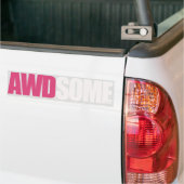 rosa Silber Autoaufkleber (Auf Lkw)
