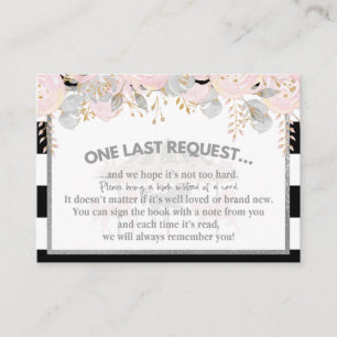 Rosa silberne Bücher des Karussells für Baby fügen Begleitkarte