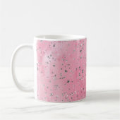 Rosa Silbersterne Kaffeetasse (Links)