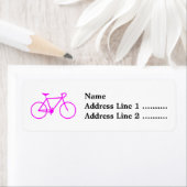 Rosa Silhouette Rücksendeadresse (Insitu)