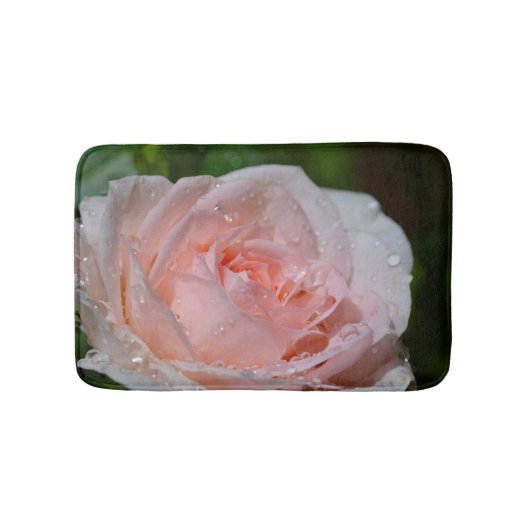 Rosa Single Badematte (Vorderseite)