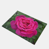 Rosa Single Fußmatte (Schrägansicht)